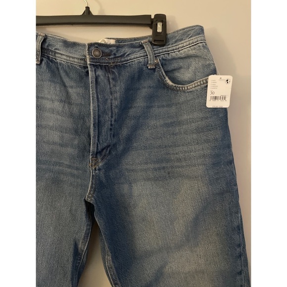 Free People Maggie Mid-Rise Jeans Indigo - Picture 7 of 7